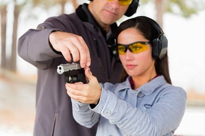 Firearms Coaching class at Outpost Range